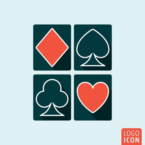 490x490 Playing Cards Icon Isolated