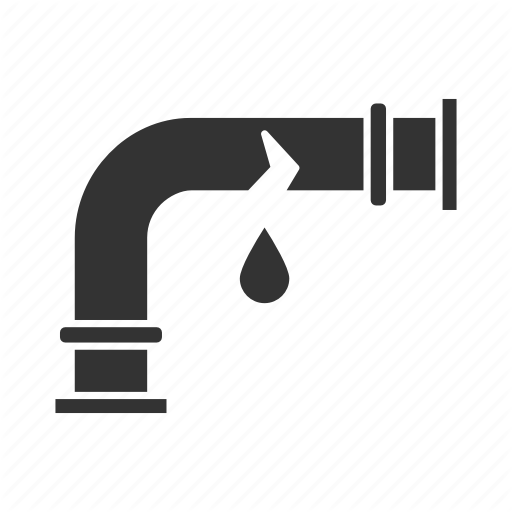 512x512 Broken, Drop, Pipe, Pipeline, Piping, Plumbing, Water Icon
