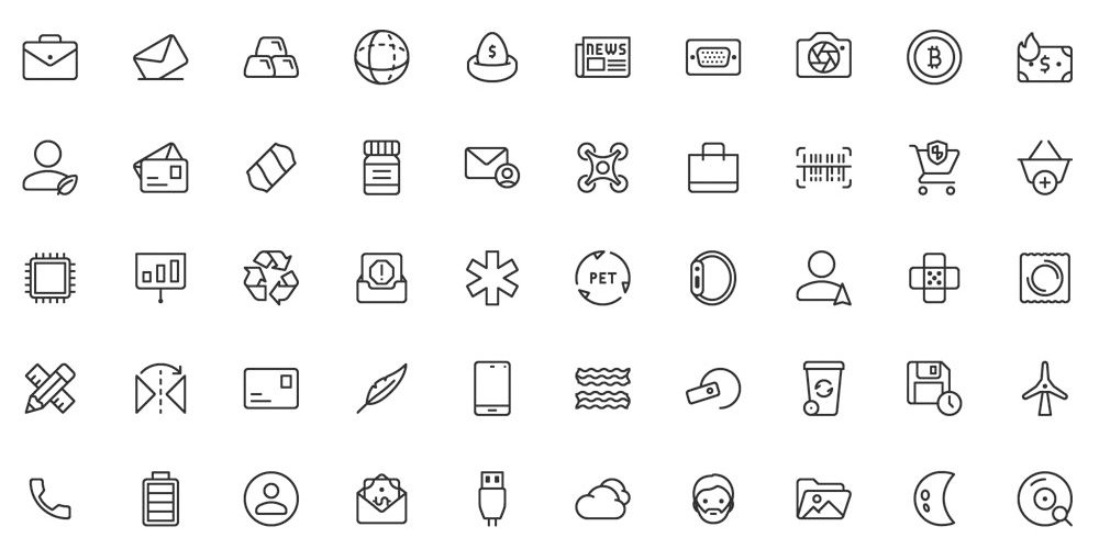Best Free Icon Sets 1000x500 Best Free Icon Sets