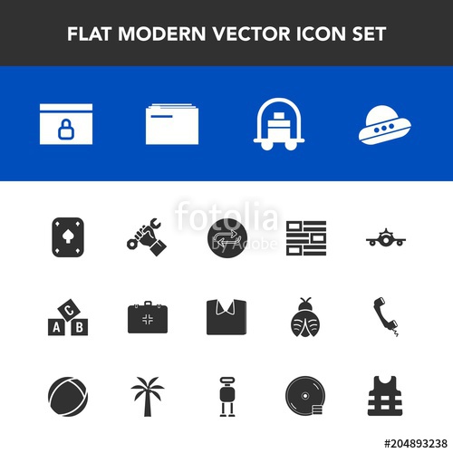 500x500 Modern, Simple Vector Icon Set With Concept, Change, Industry