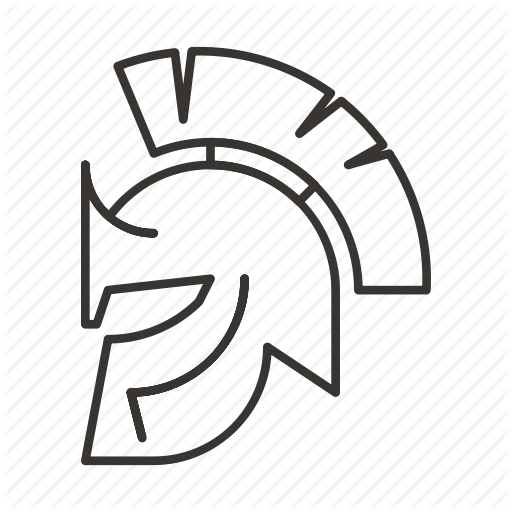 512x512 Greek, Helmet, Sparta, Spartan, Warrior Icon