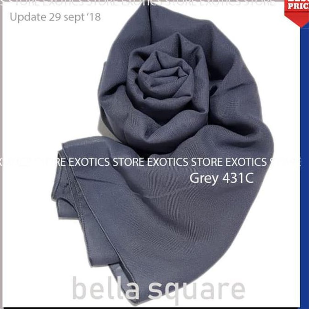 1000x1000 Jual Jilbab Segiempat Bella Square Daily Hijab Icon Poly Cotton Di