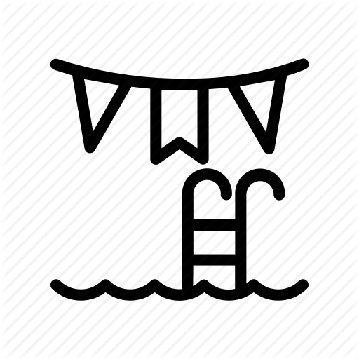 512x512 Aqua Party, Decoration, Party, Pool, Pool Party Icon