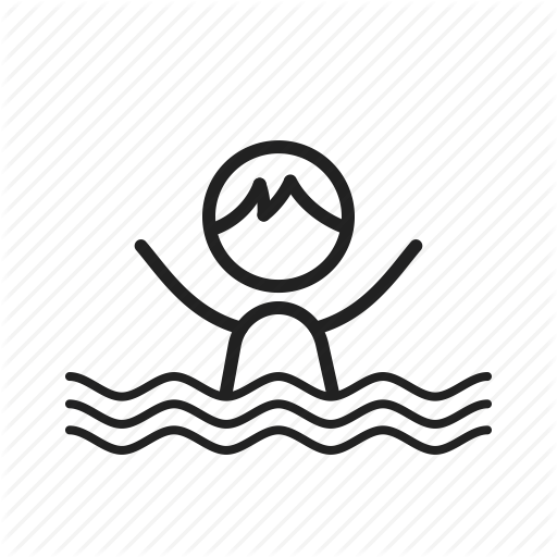 512x512 Blue, Cute, Happy, Kids, Pool, Swimming, Water Icon