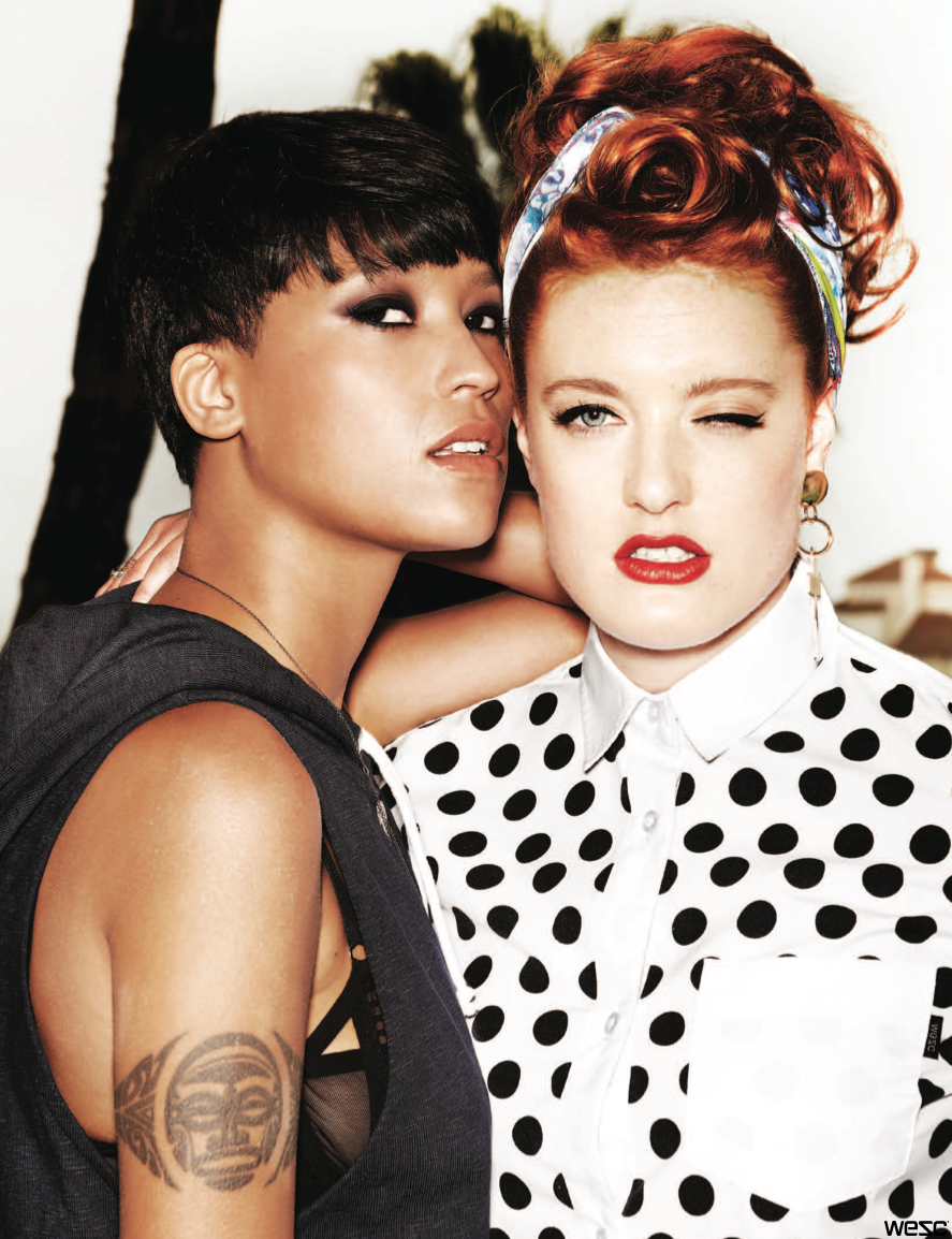 887x1154 Icona Pop For Superlative Conspiracy Magazine Fashion Femme