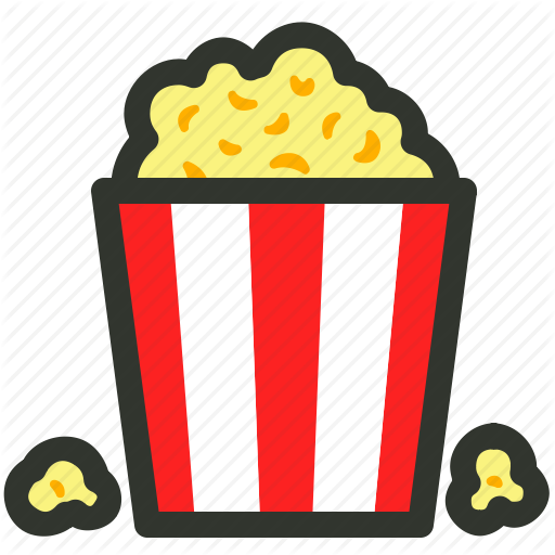 512x512 Cinema, Food, Movie, Popcorn, Snacks Icon