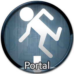 256x256 Portal Icon Game Iconset Titch Ix