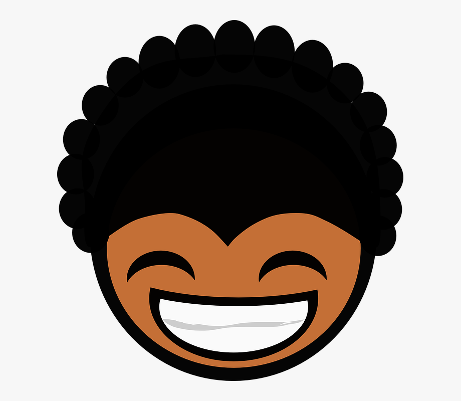 920x800 Face Black Man Smile Afro Hair Icon Power