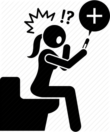 430x512 Positive, Pregnancy, Pregnant, Test Icon