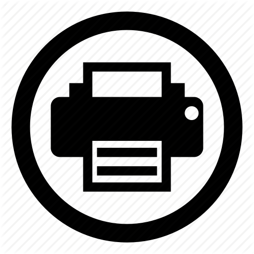 512x512 Button, Fax, Hard Copy, Inkjet, Laserjet, Print, Print Button