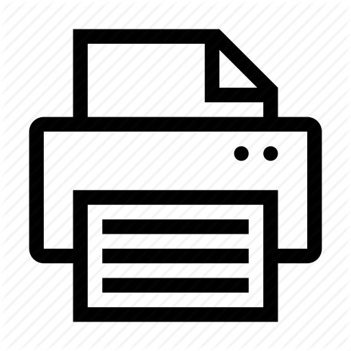 512x512 Device, Document, Electronic, Print, Printer, Printing Icon