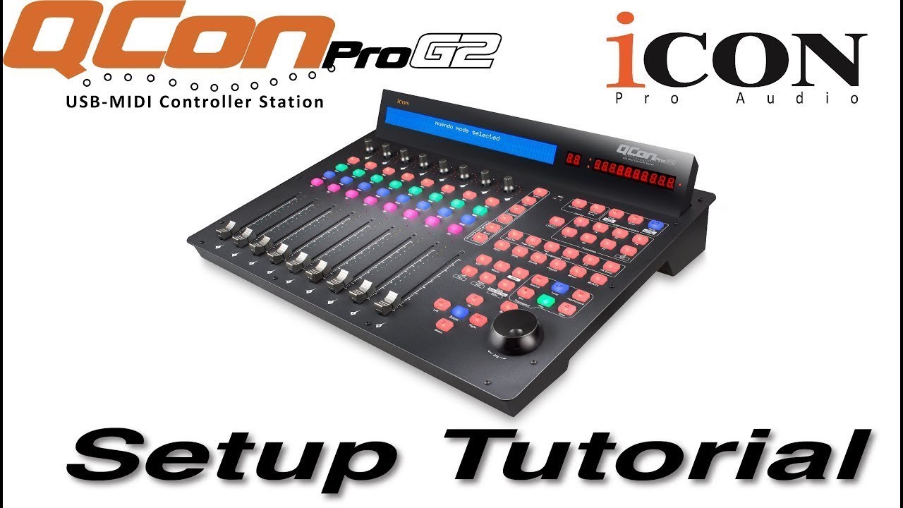 How To Setup The Qcon Pro Daw Controller 1280x720 How To Setup The Qcon Pro Daw Controller