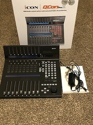 300x400 Used Icon Pro Audio Qcon Pro X Daw Controller For Logic, Protools