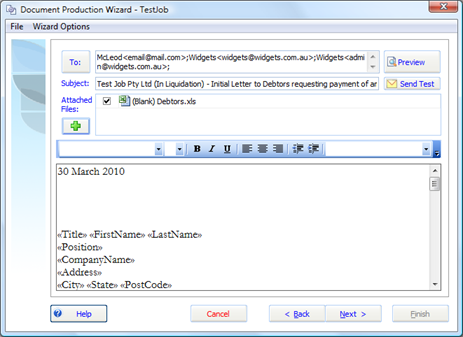 463x337 Document Production Using Emails For Creditors Circulars Exalt