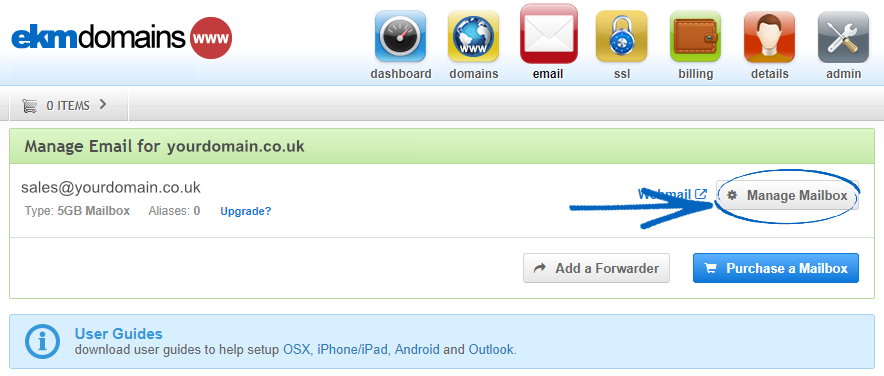 884x376 Adding An Alias To Your Ekm Email Address Ekm
