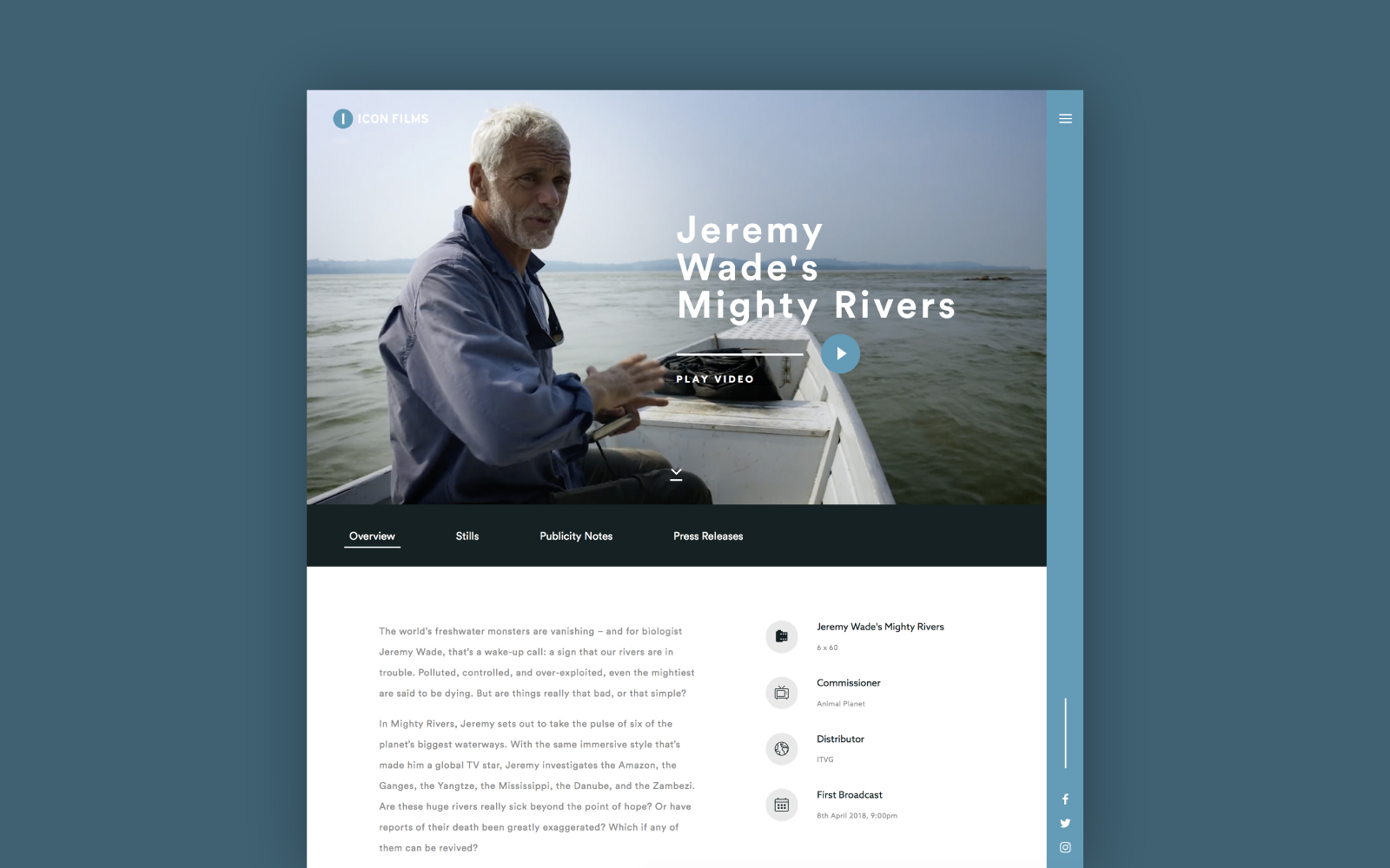 Icon Productions Website at Collection of Icon