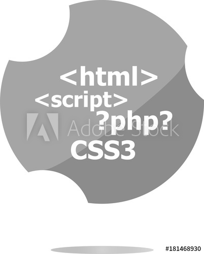 402x500 Code Sign Icon Programming Language Symbol Circles Buttons