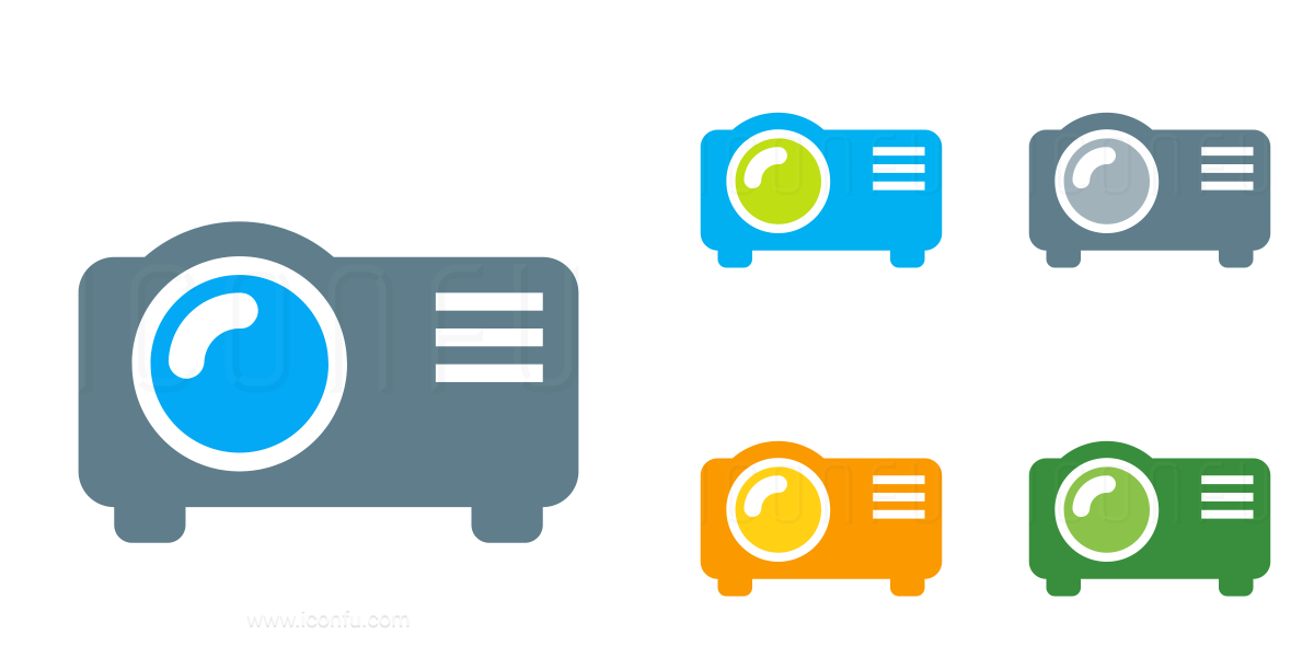 Projector Icon 1200x600 Projector Icon