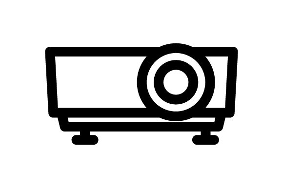 Projector Icon Vector Graphic 580x386 Projector Icon Vector Graphic