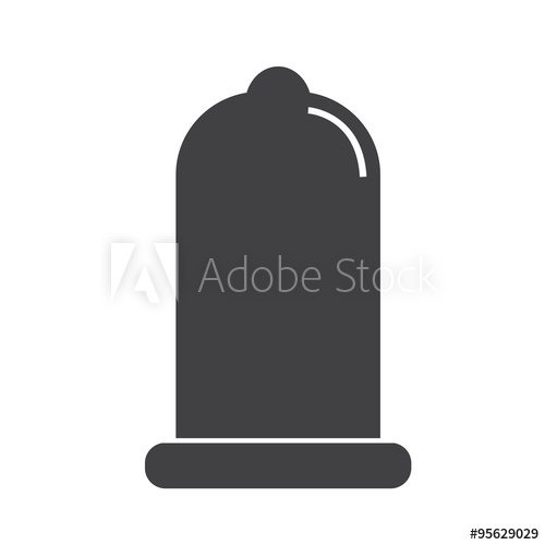 500x500 Condom Icon Protection Sign