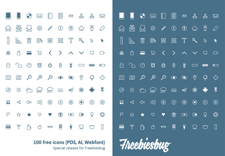 720x500 Free Icons + + Webfont