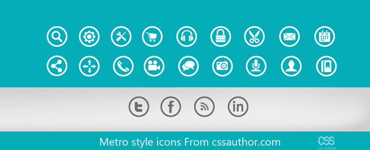 730x296 Beautiful Metro Style Icons For Free Download