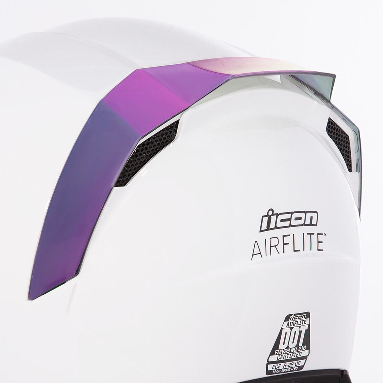 1280x1280 Icon Airflite Helmet Rst Purple Rear Spoiler