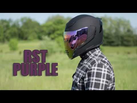 480x360 Icon Airflite Matte Black Helmet Fliteshield Overview