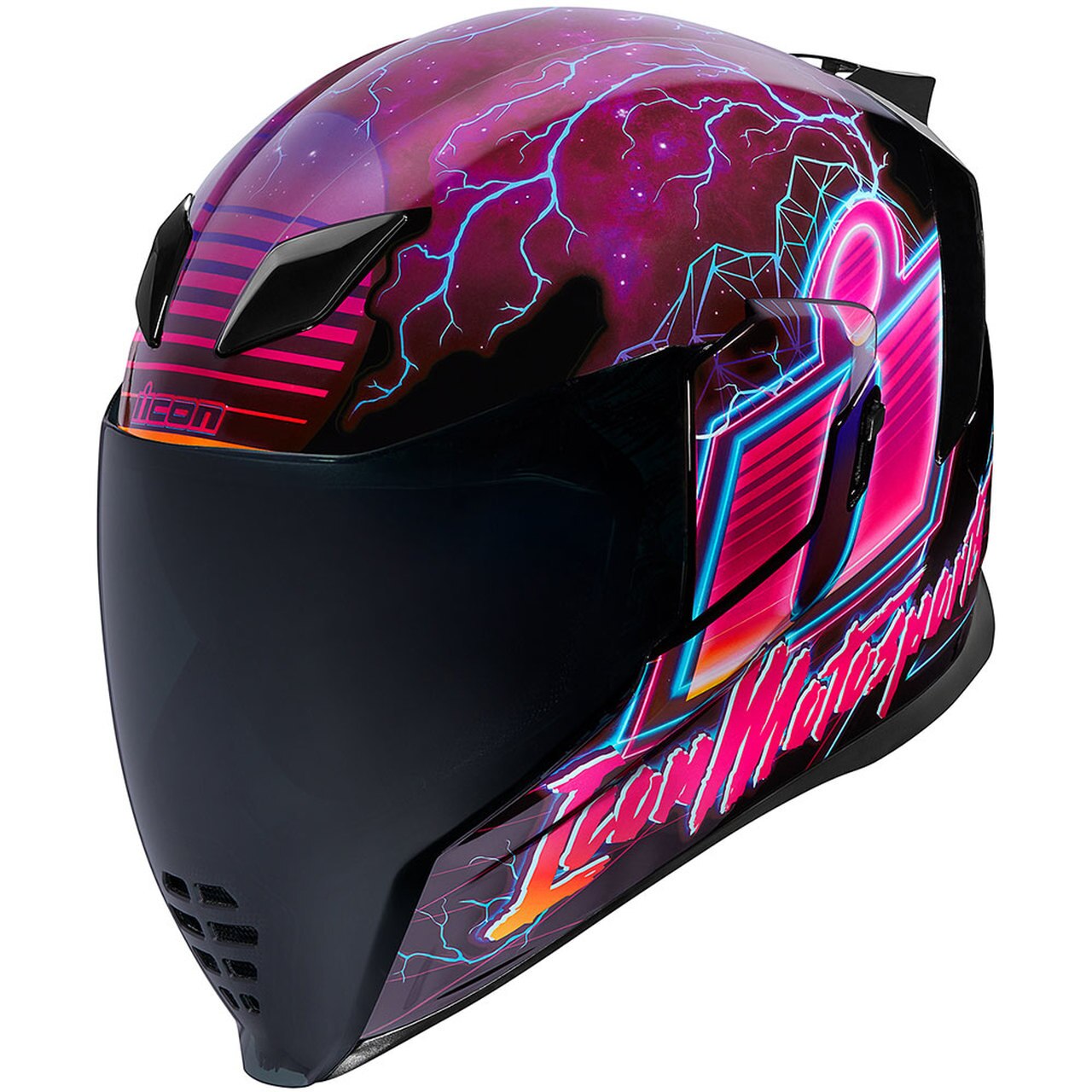 1280x1280 Icon Airflite Synthwave Purple Helmet