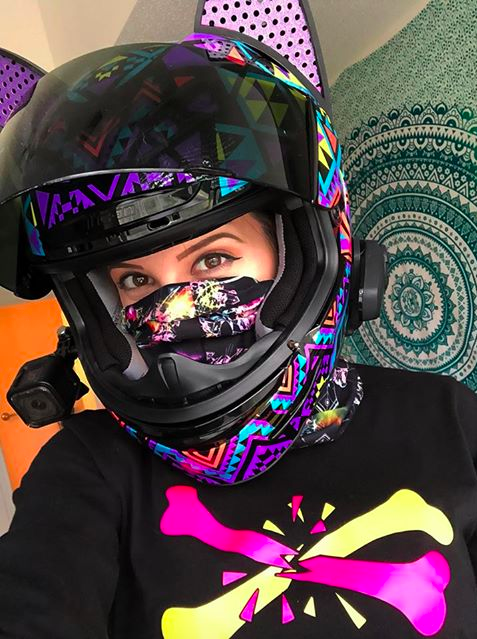 477x639 Purple Cat Ear Icon Helmet