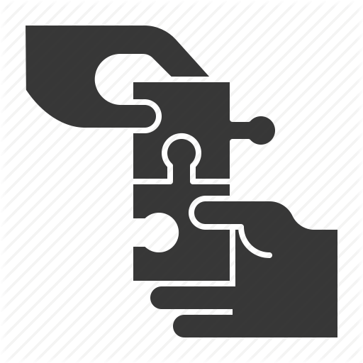 512x512 Business, Collaboration, Hand, Jigsaw, Puzzle Icon