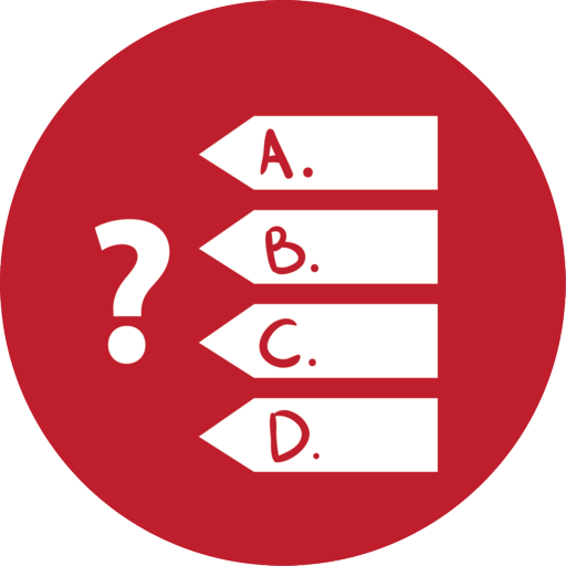 Quiz Games Red Icon 512x512 Quiz Games Red Icon