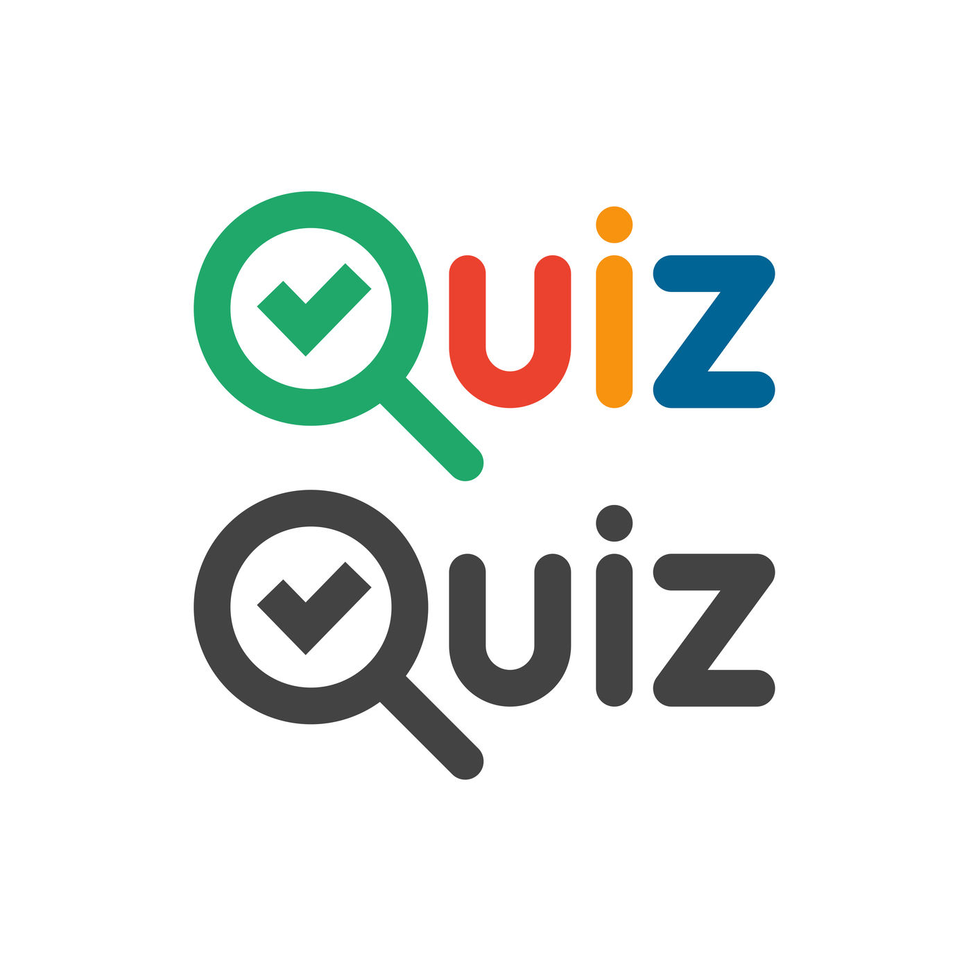 Quiz Game Show Logo Quizzes And Test Competition Icon With Tick 1400x1400 Quiz Game Show Logo Quizzes And Test Competition Icon With Tick