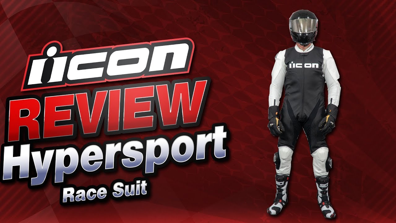 1280x720 Icon Hypersport Race Suit Sportbike Track Gear