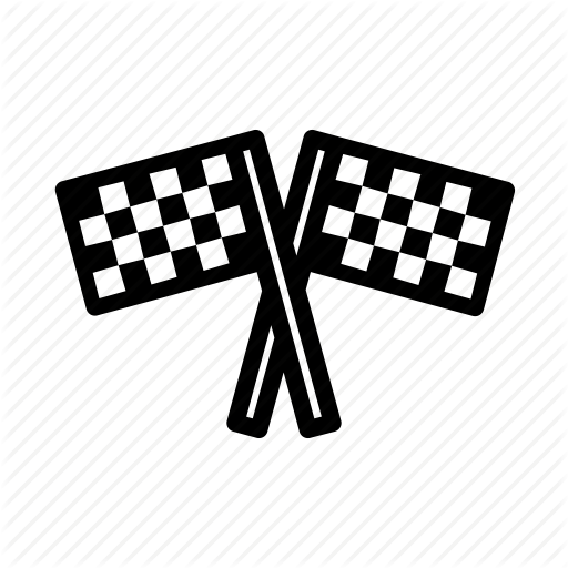 512x512 Bike, Car, Flag, Race, Racing, Sports, Start Icon
