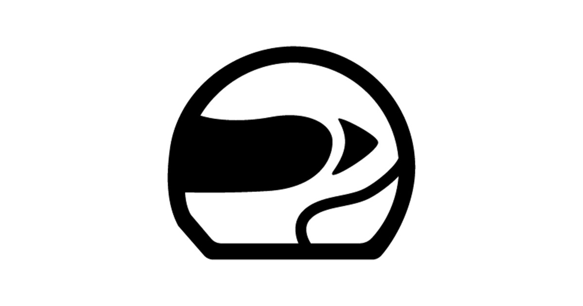1200x630 Motor Speed Racing Helmet Icon