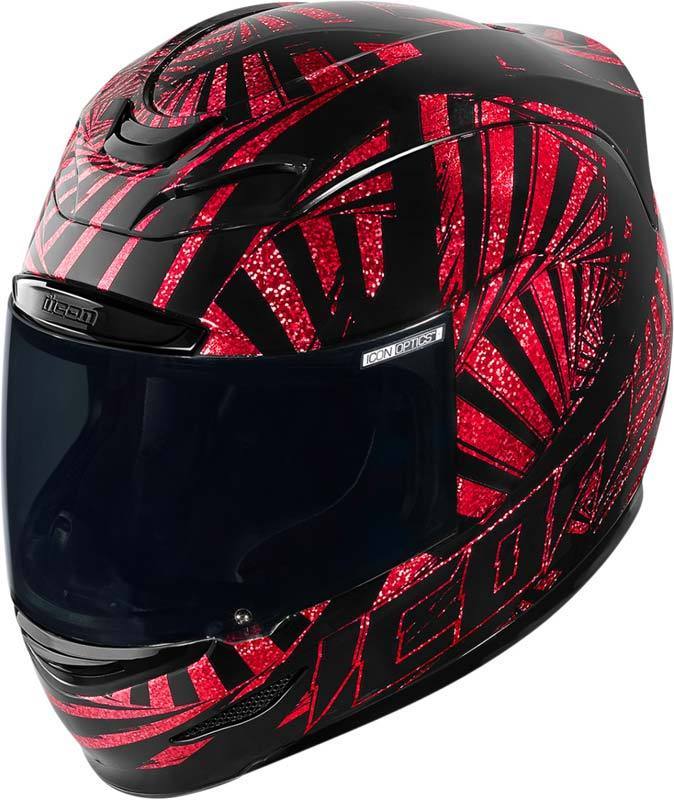 674x800 Icon Airmada Spaztyk Helmet Helmets Red Classic Styles,icon Moto