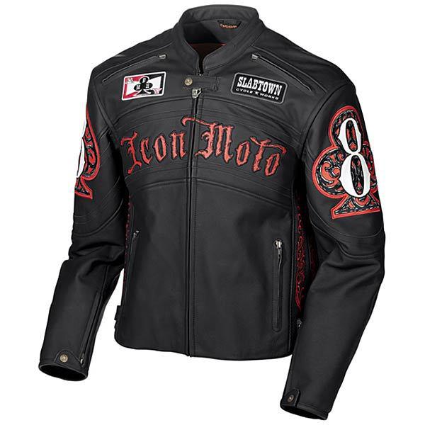 600x600 Icon Daytona Dmh Leather Jacket