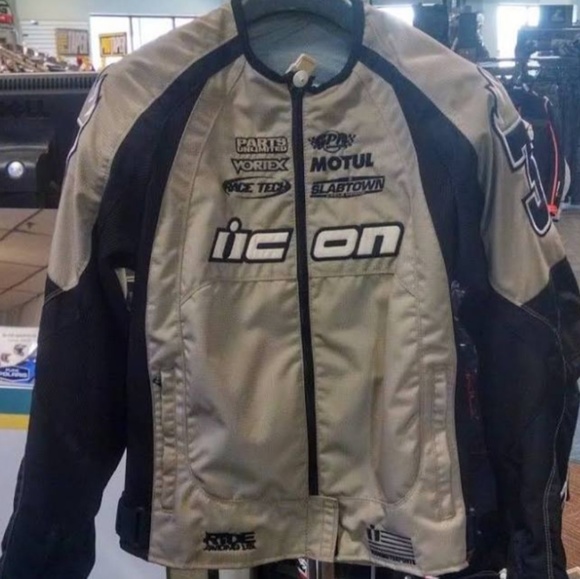 580x579 Icon Moto Jackets Coats Icon Merc Stage Womens Jacket Khaki