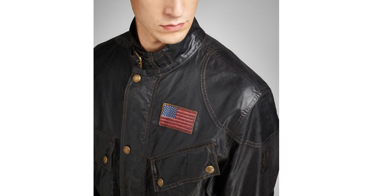 1200x630 Belstaff The S Icon Racing Jacket In Black For Men