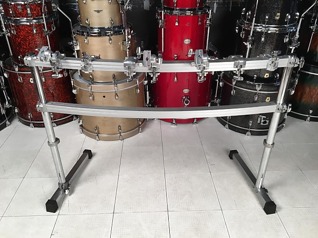 620x465 Used Pearl Icon Curved Drum Rack With Extras Reverb