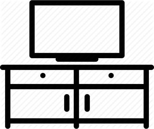 512x430 Cupboard, Furniture, Rack, Television, Tv Icon