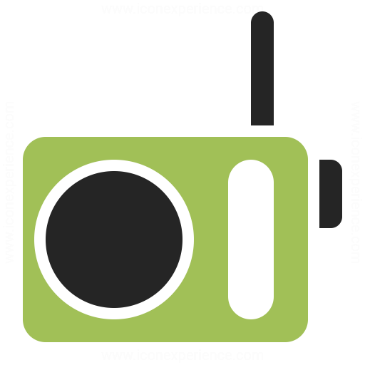 512x512 Radio Icon Iconexperience