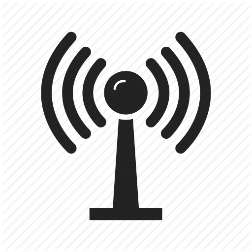 512x512 Communication, Internet, Network, Radio, Signal, Tower Icon