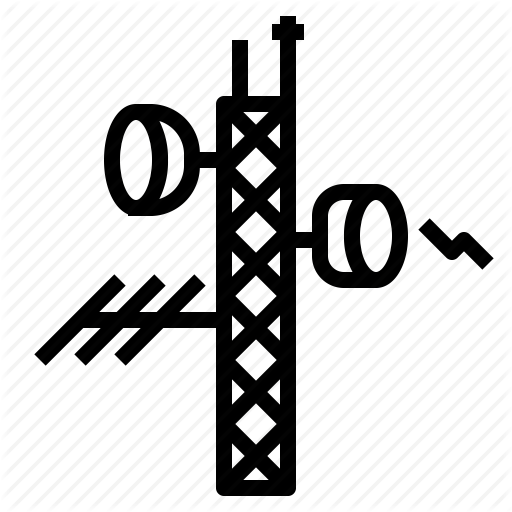 512x512 Communication Tower, Radio, Tower Icon