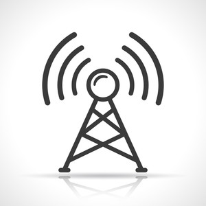 300x300 Radio Network Royalty Free Vectors