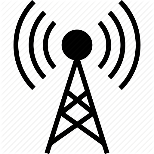 512x512 Antenna, Cell, Network, Radio, Signal, Tower, Wireless Icon