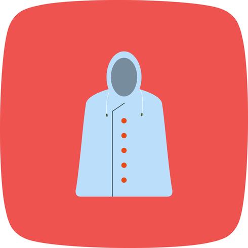 490x490 Rain Coat Vector Icon