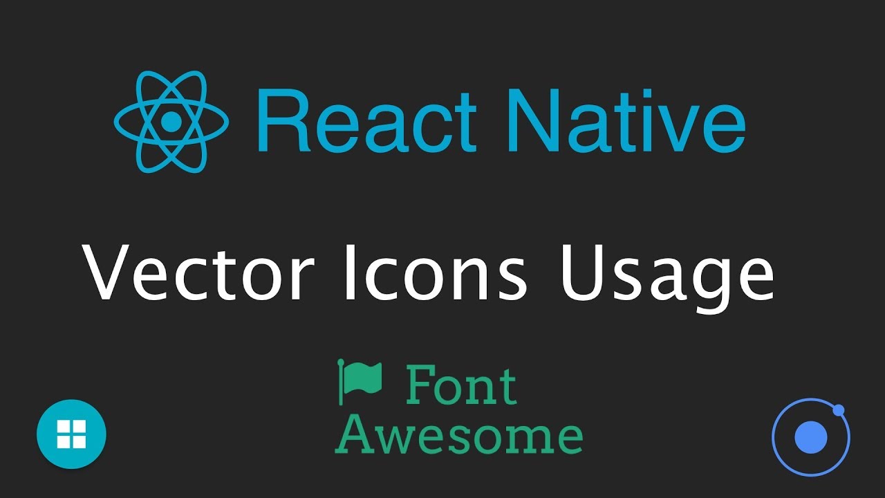 vector icons react native