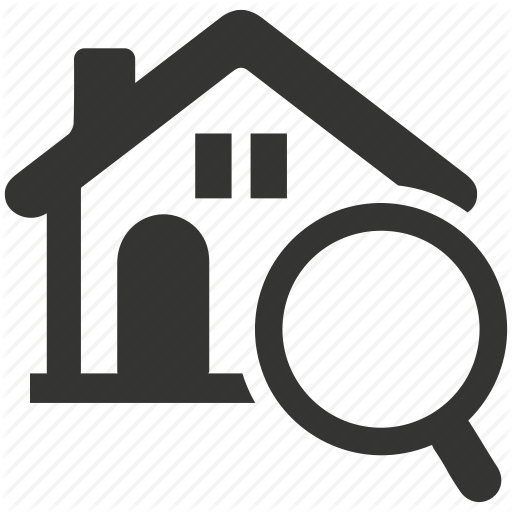 512x512 Home, House, Property, Real Estate, Search Icon